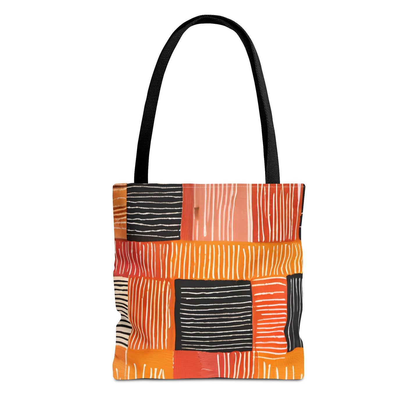 Bold Multicolor Patchwork Tote Bag