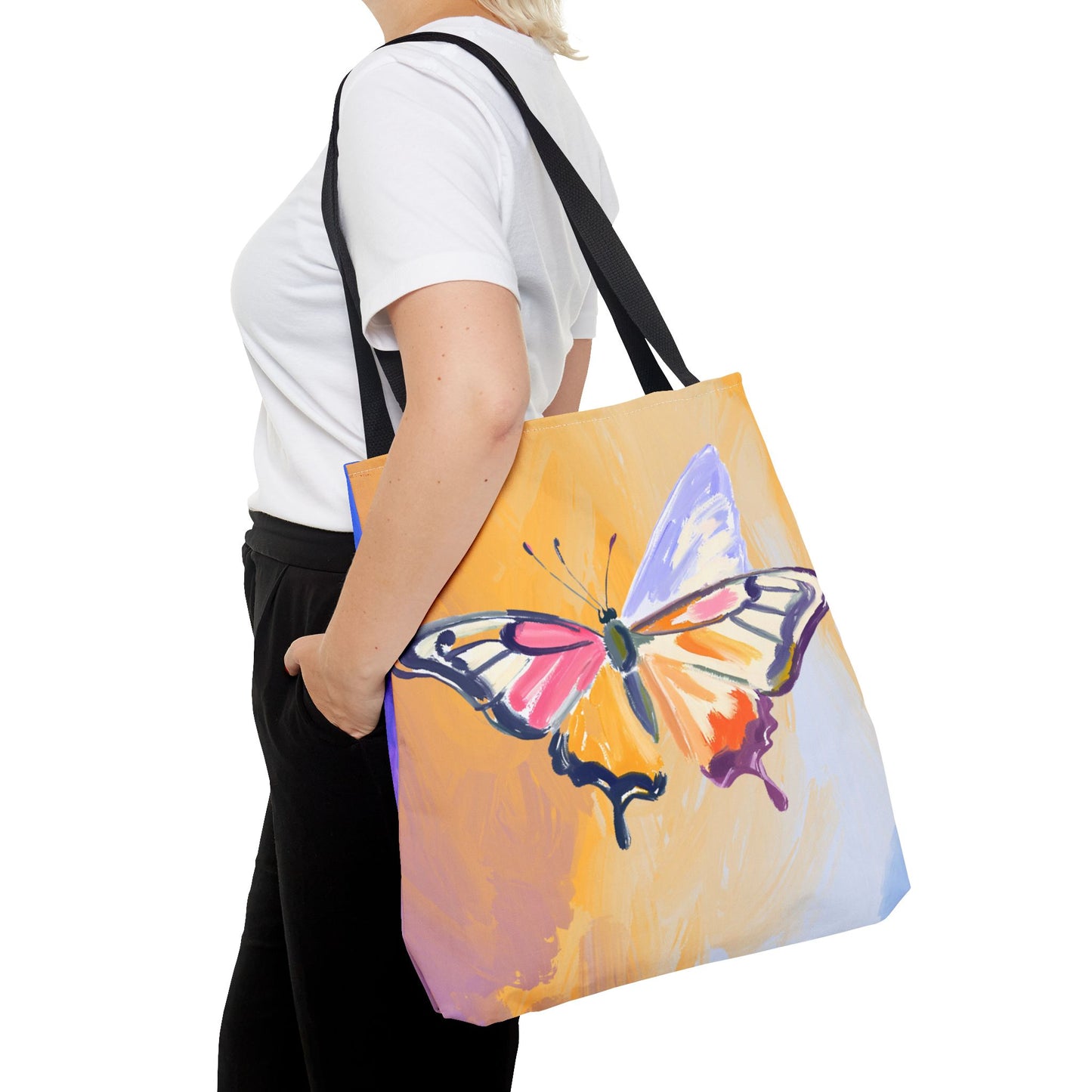 Butterfly Affirmation Tote Bag