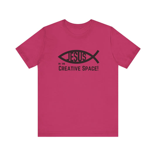 Jesus In Creative Space Tee