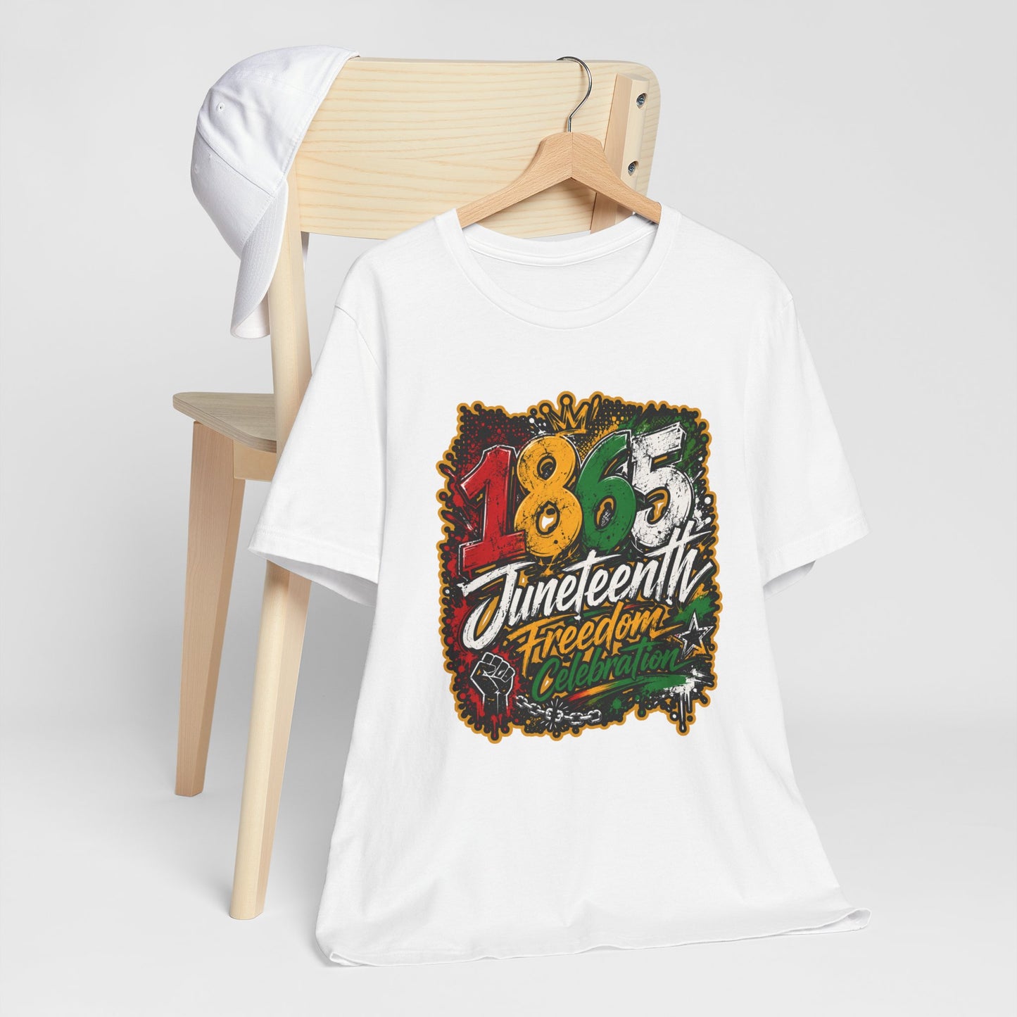 Juneteenth 1865 Freedom Celebration Graphic T-Shirt