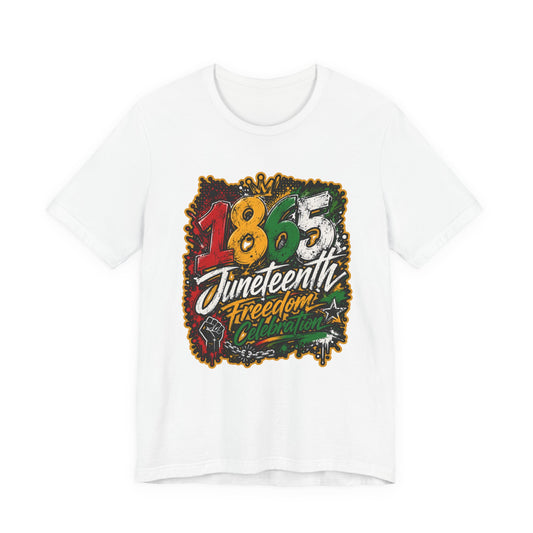 Juneteenth 1865 Freedom Celebration Graphic T-Shirt