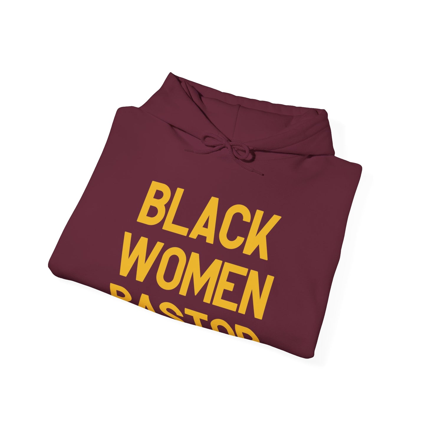 Black Women Pastor Hoodie Sweatshirt