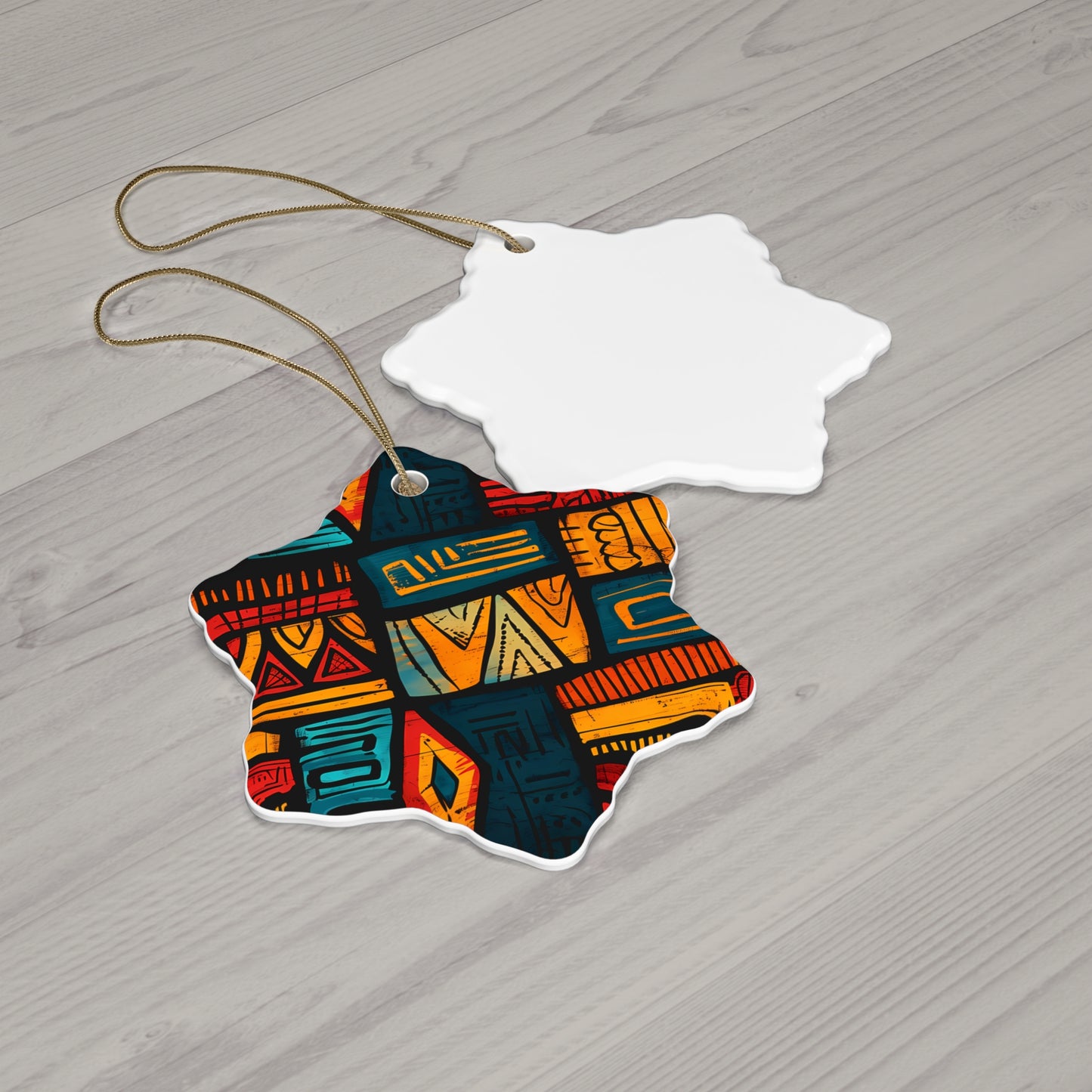 African Tribal Art Ornament | 4 Shapes