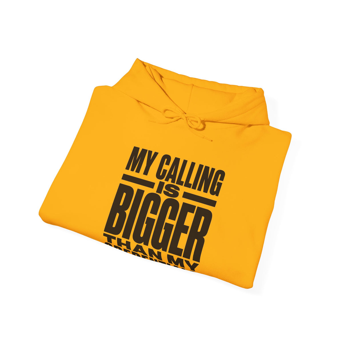 My Calling Is Bigger Than My Credentials Hoodie
