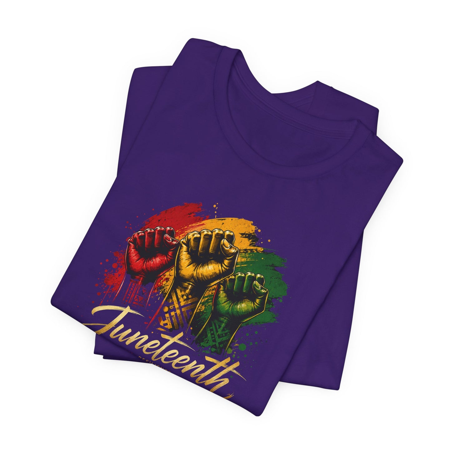 Juneteenth Fist Tee — Black Freedom Celebration T-Shirt