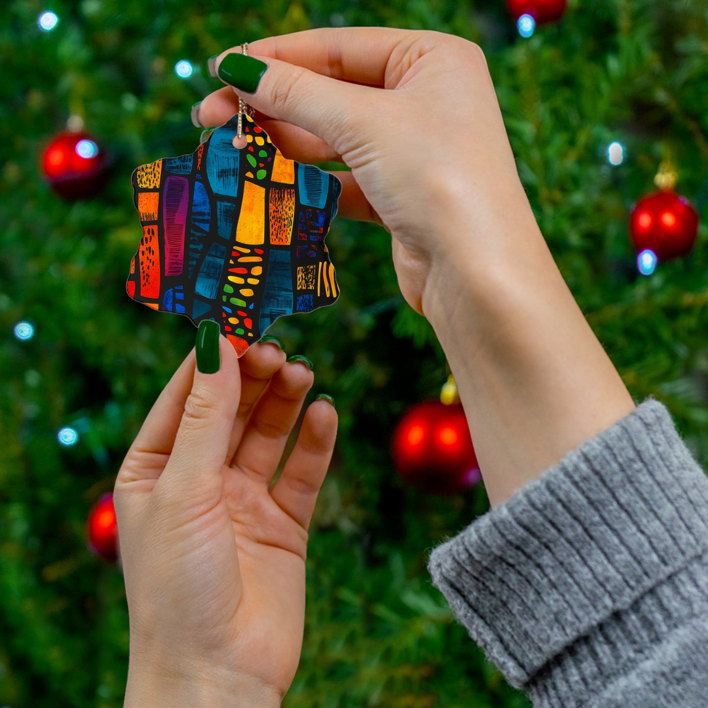 Stained Glass Ornament