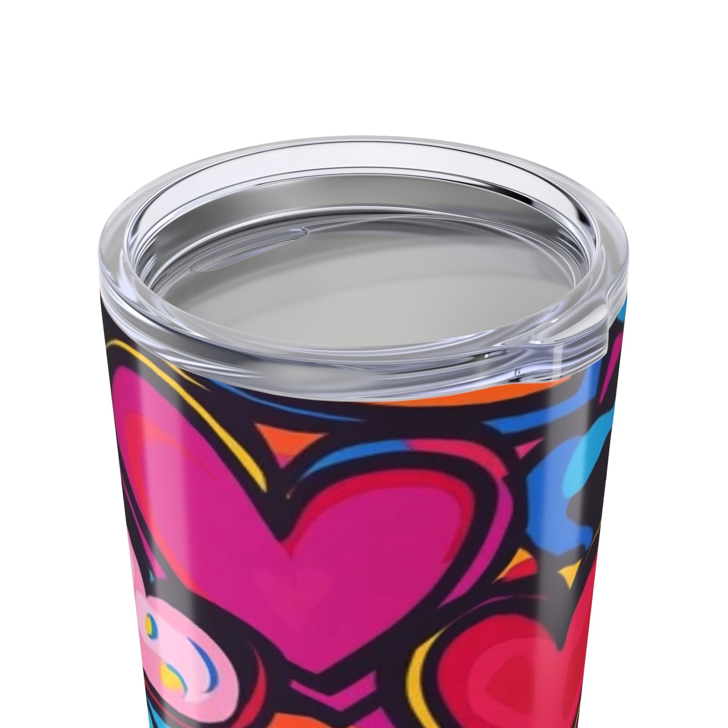 Bold Love Accent Tumbler | Couples Valentine's Gift