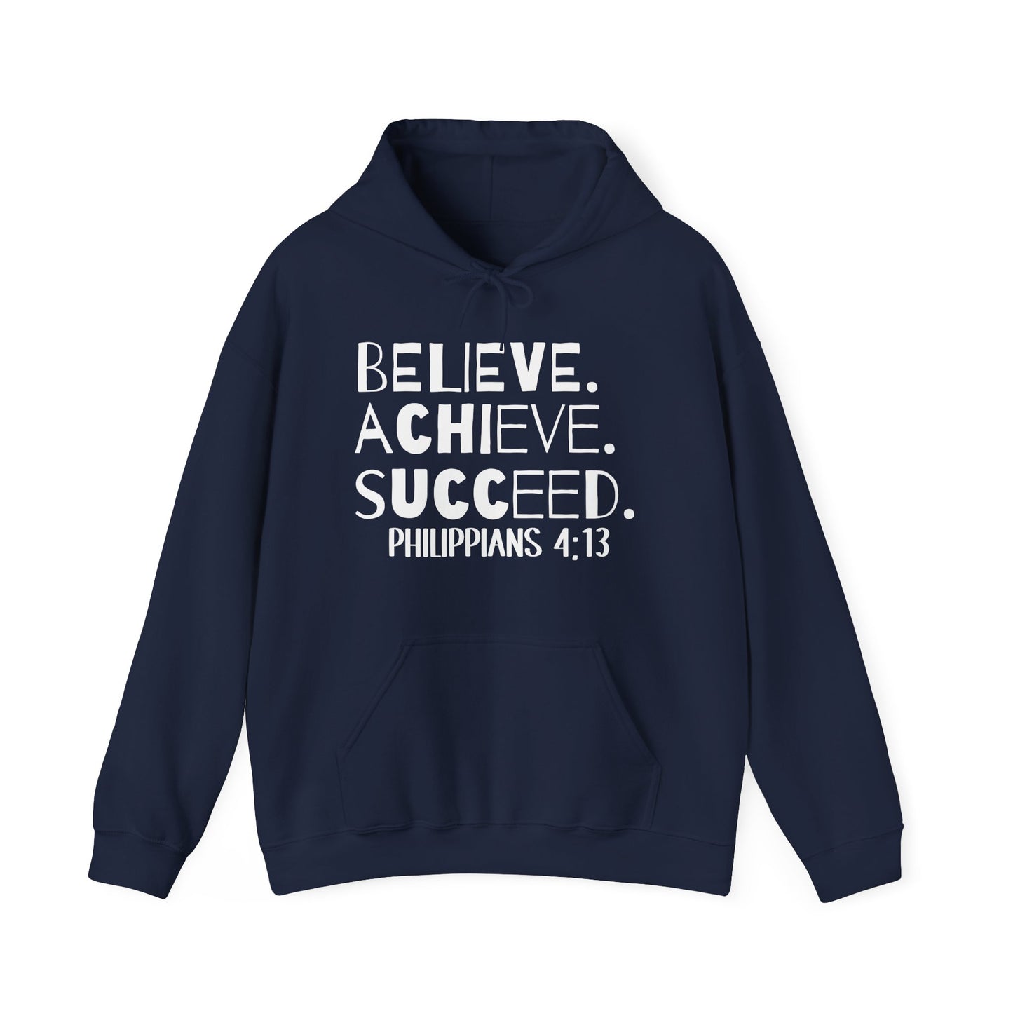 B-A-S Philippians 4:13 Hoodie