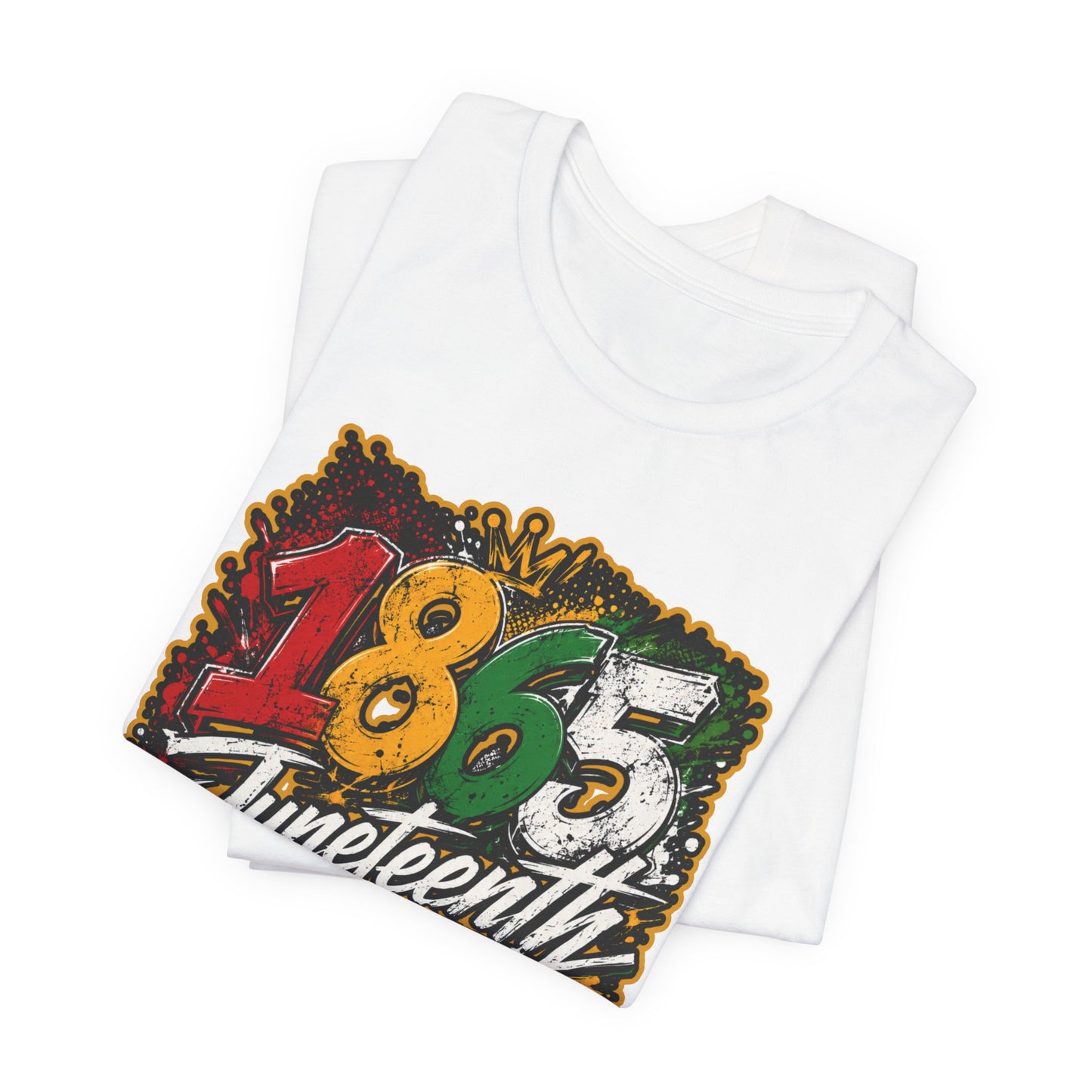 Juneteenth 1865 Freedom Celebration Graphic T-Shirt