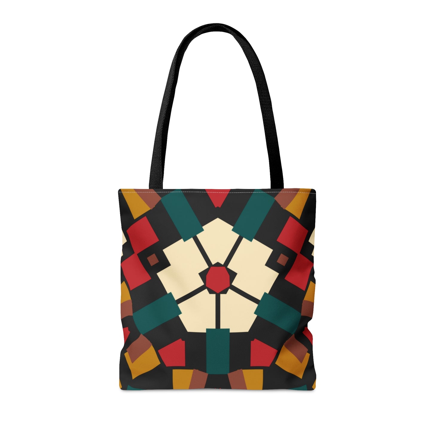 Afro-Floral Fusion Tote Bag