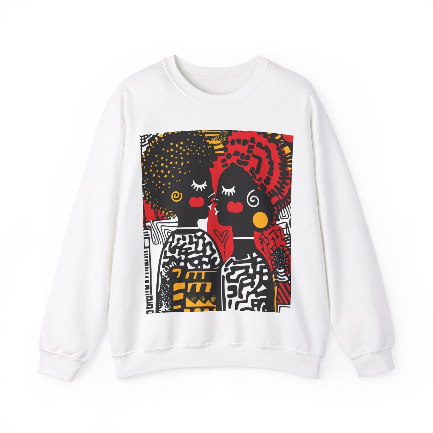 Afro Love Harmony Crewneck Sweatshirt