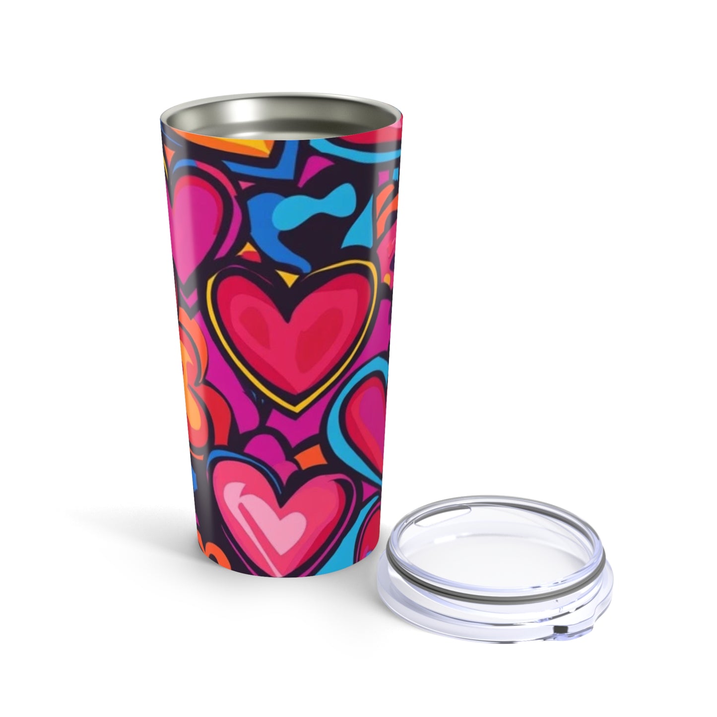 Bold Love Accent Tumbler | Couples Valentine's Gift