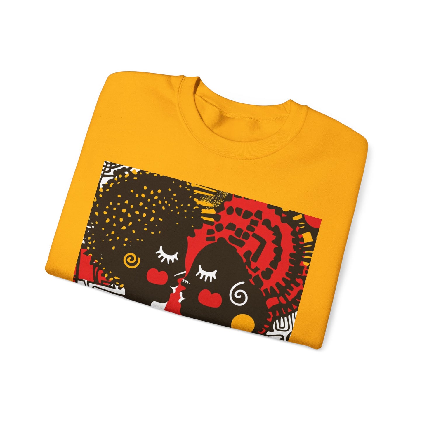 Afro Love Harmony Crewneck Sweatshirt