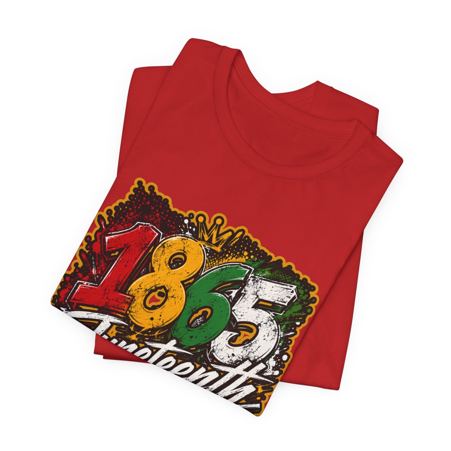 Juneteenth 1865 Freedom Celebration Graphic T-Shirt