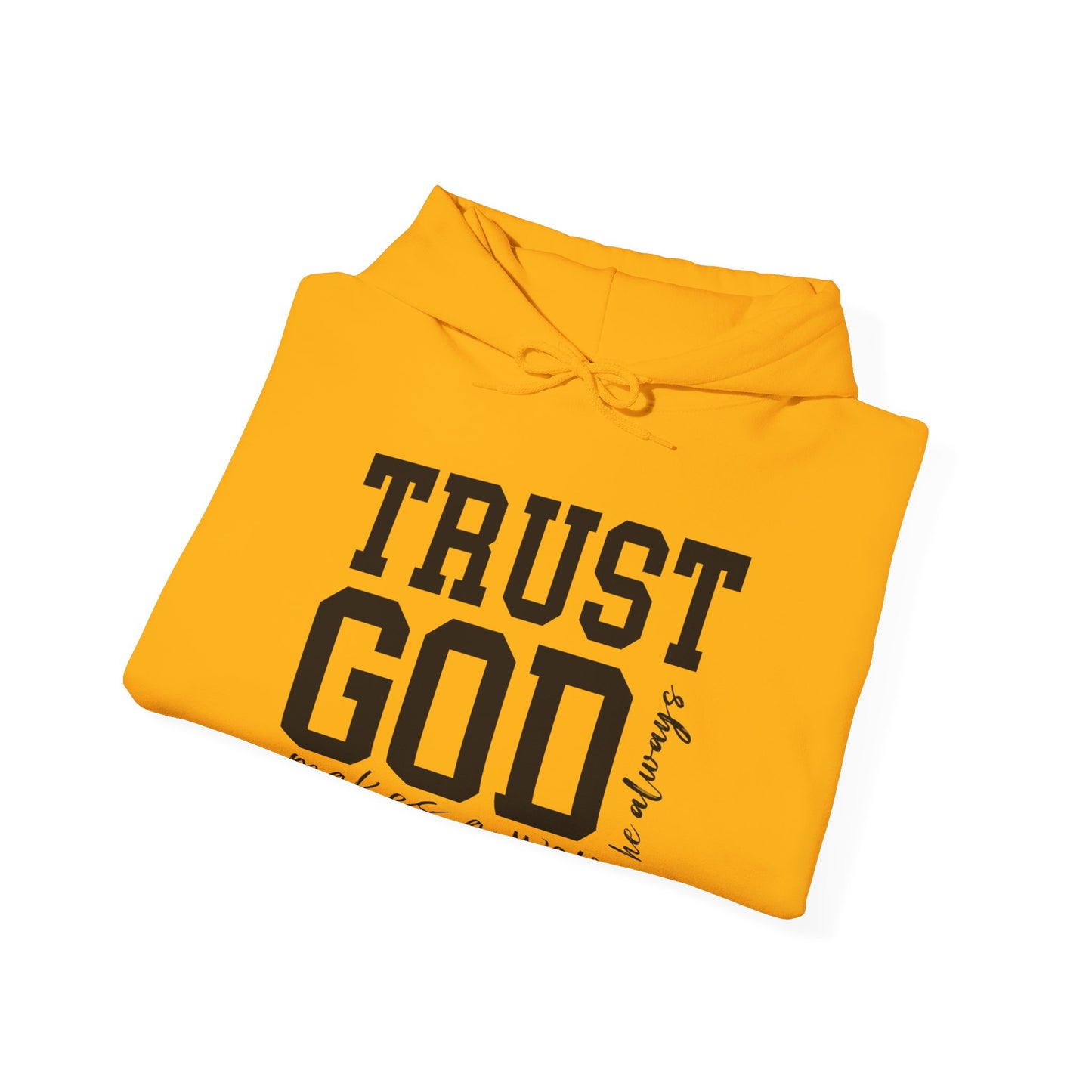 Trust God Faith Hoodie