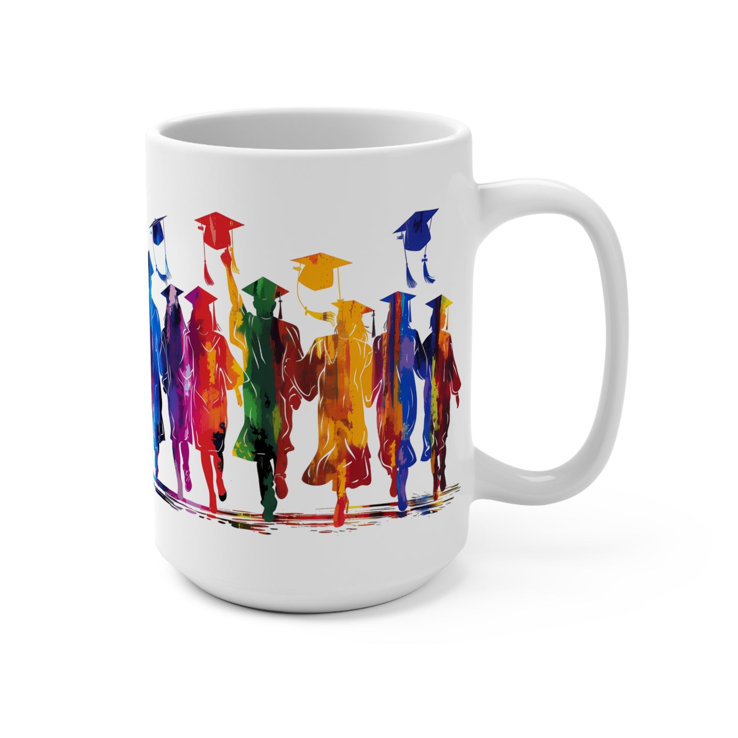 Colorful Triumphs Graduation Mug