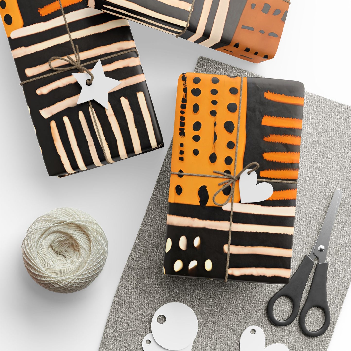 Cultural Patchwork Wrapping Paper