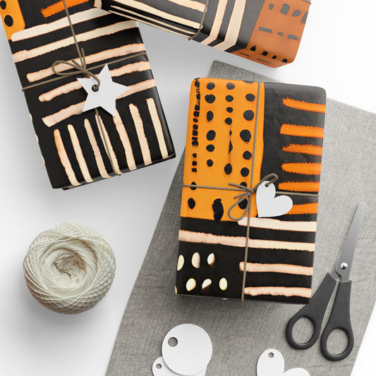 Cultural Patchwork Wrapping Paper