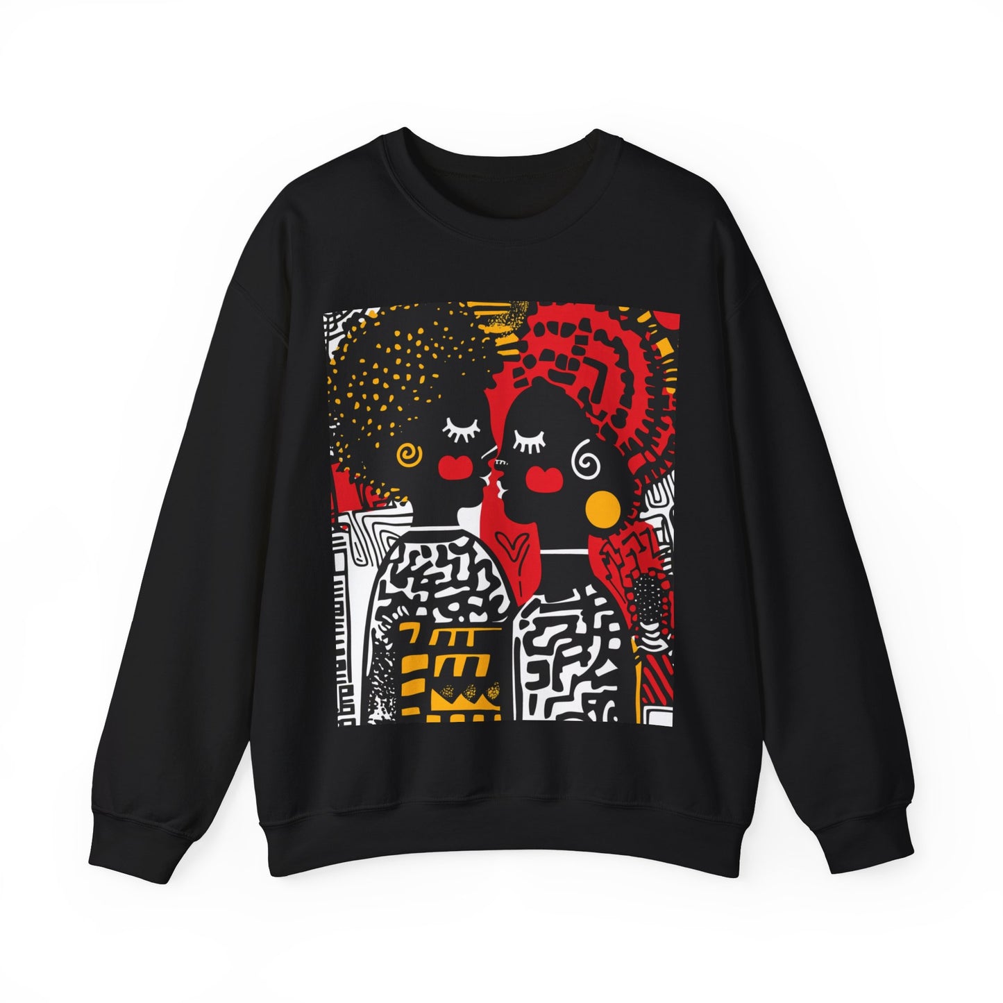 Afro Love Harmony Crewneck Sweatshirt