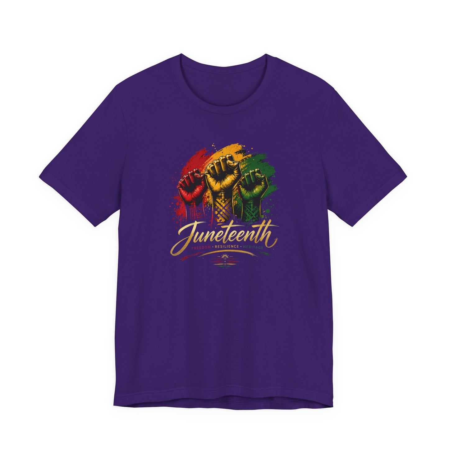 Juneteenth Fist Tee — Black Freedom Celebration T-Shirt