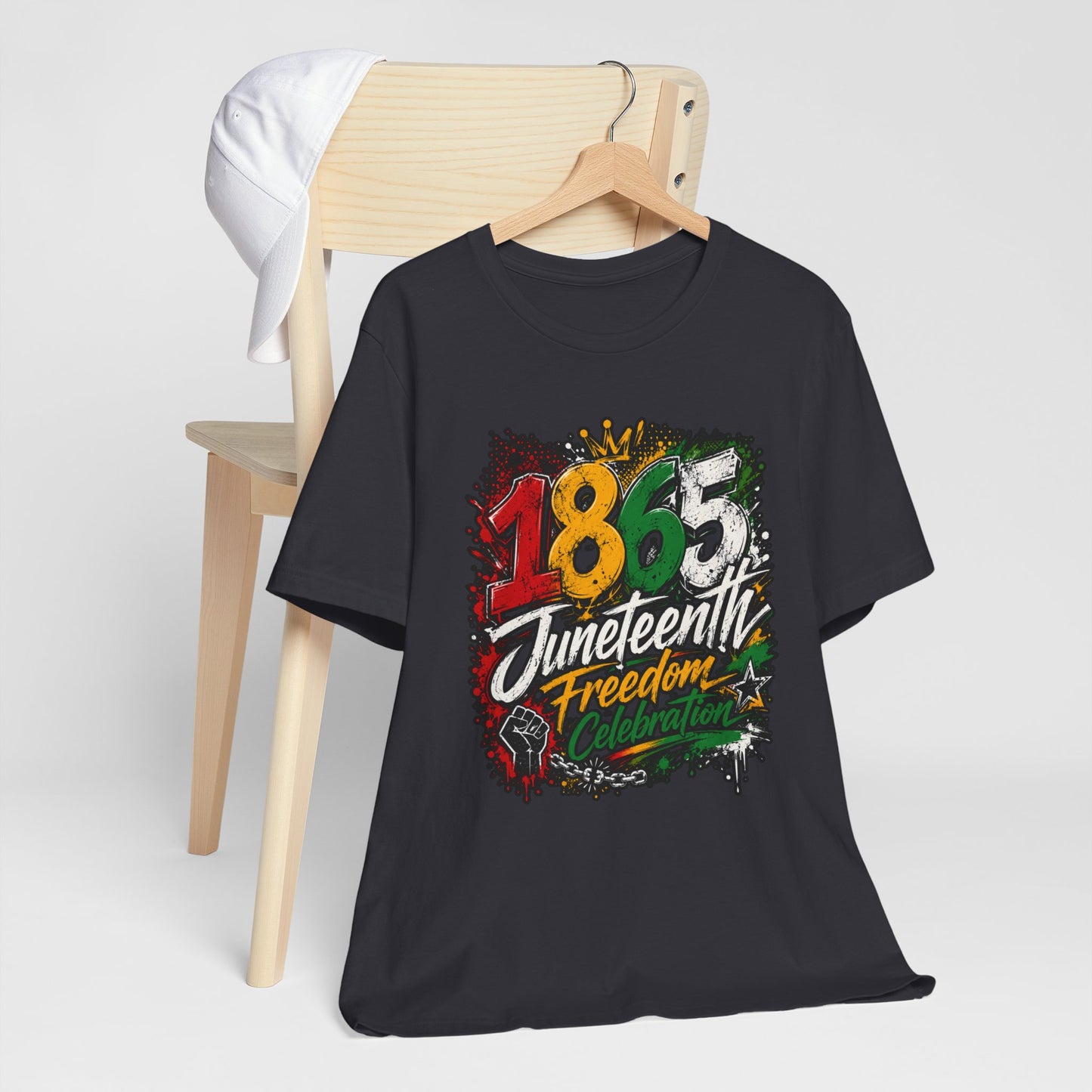 Juneteenth 1865 Freedom Celebration Graphic T-Shirt