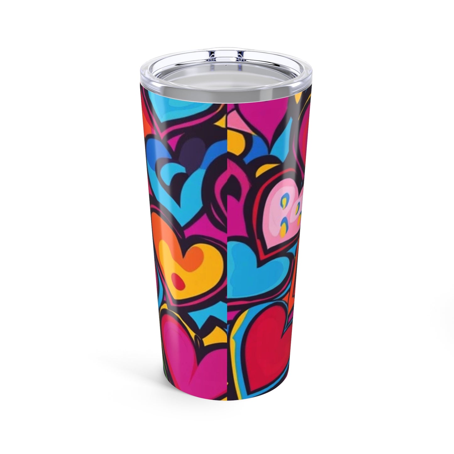 Bold Love Accent Tumbler | Couples Valentine's Gift