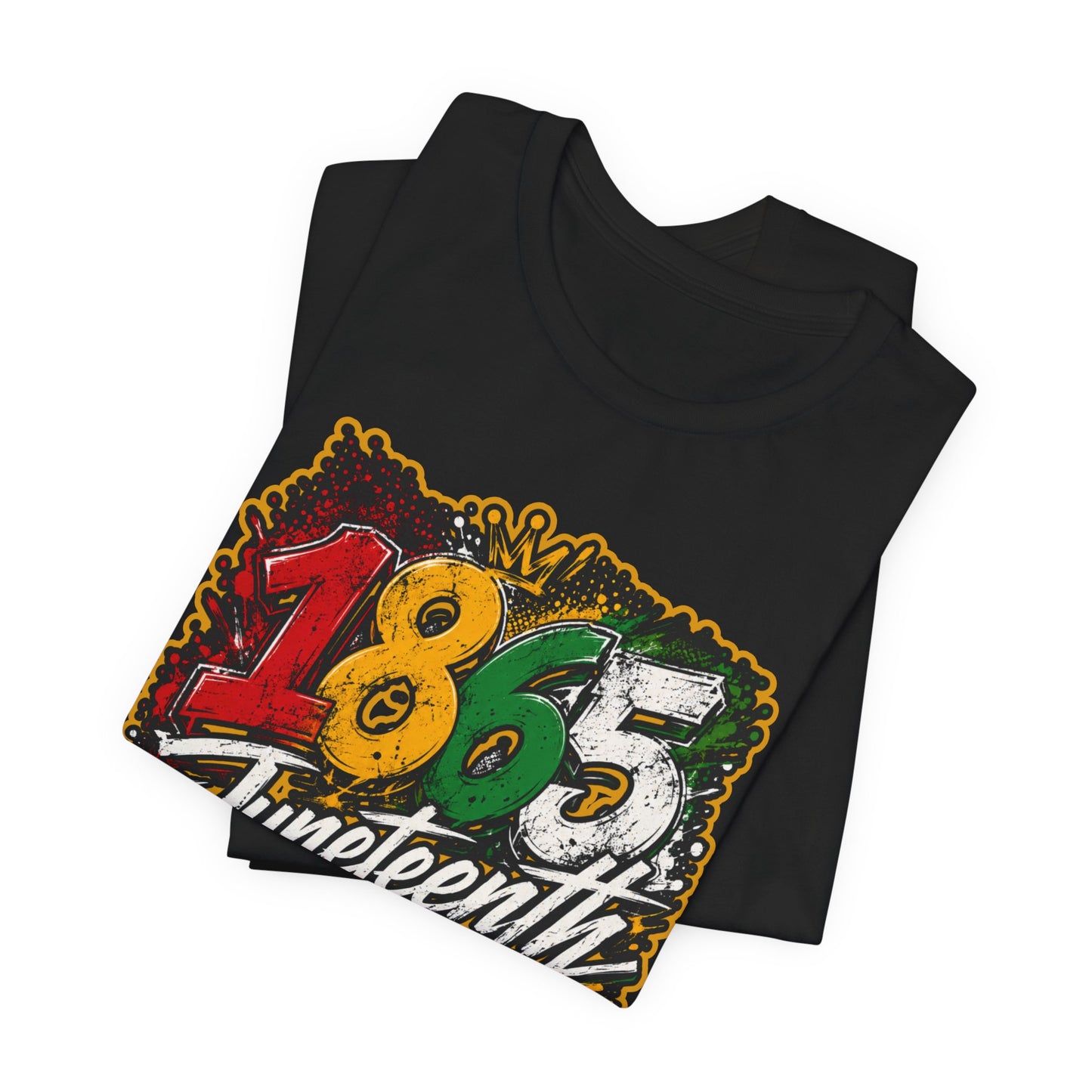 Juneteenth 1865 Freedom Celebration Graphic T-Shirt