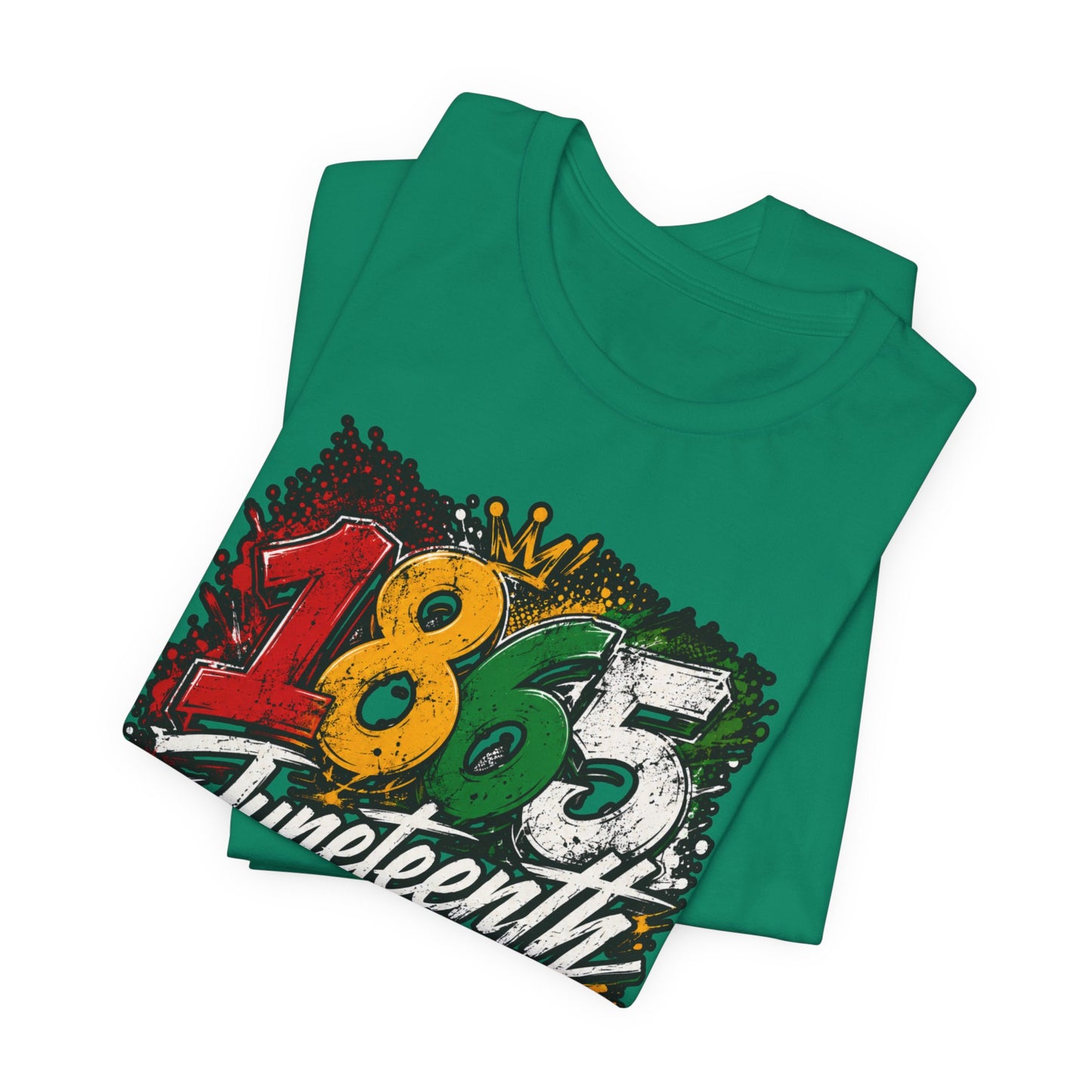 Juneteenth 1865 Freedom Celebration Graphic T-Shirt
