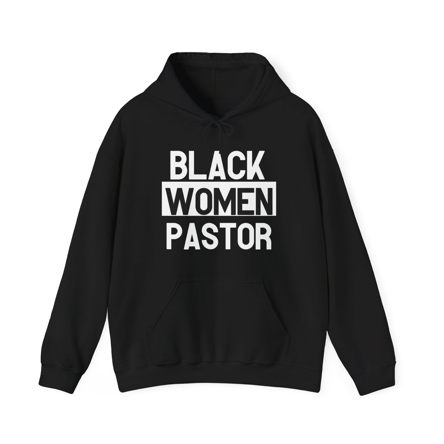 Black Women Pastor Hoodie Sweatshirt