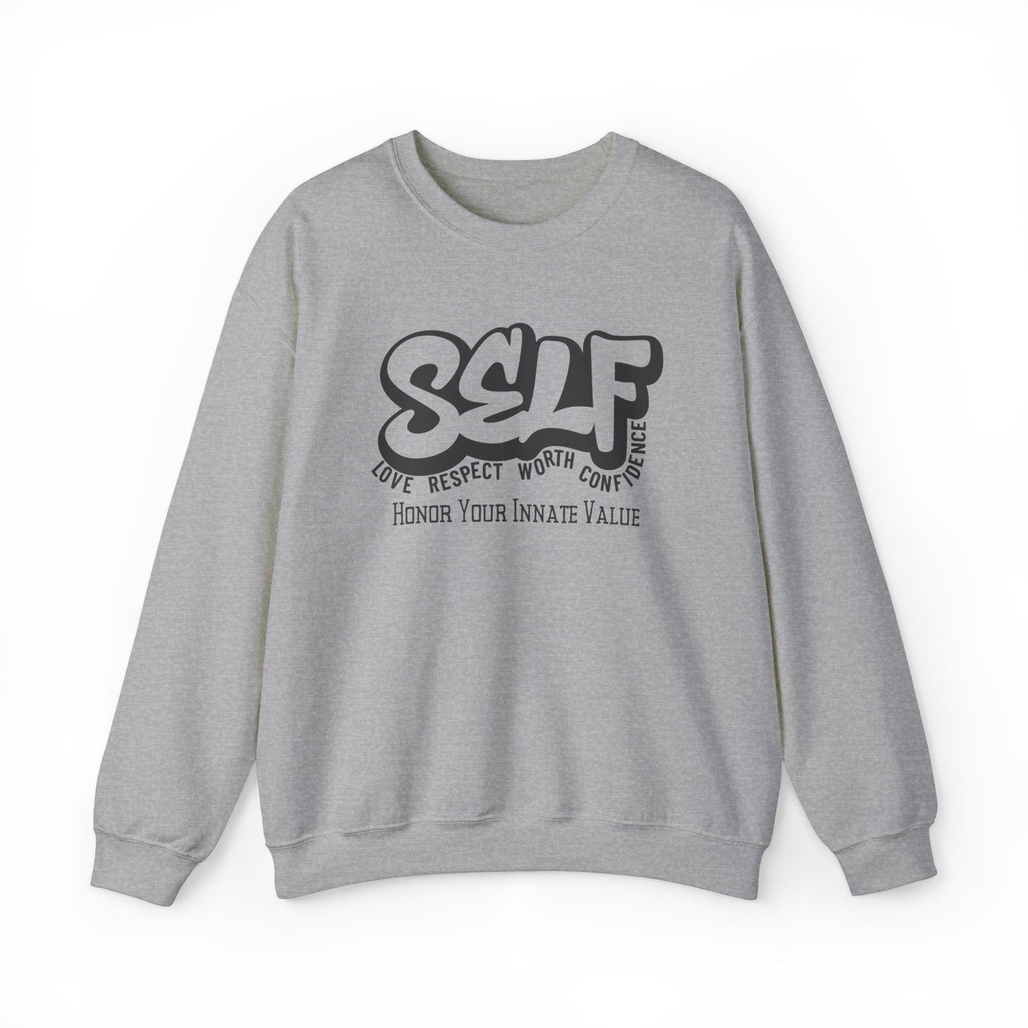 Empower Self Crewneck Sweatshirt - Positive Affirmation Apparel