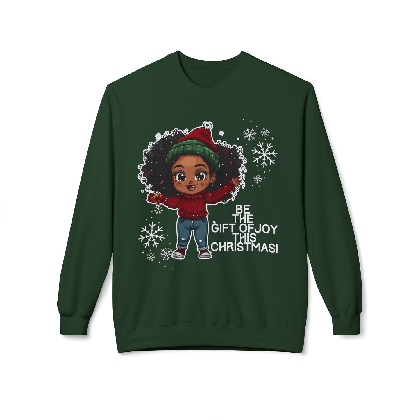 Christmas Empowerment Quote Sweatshirt