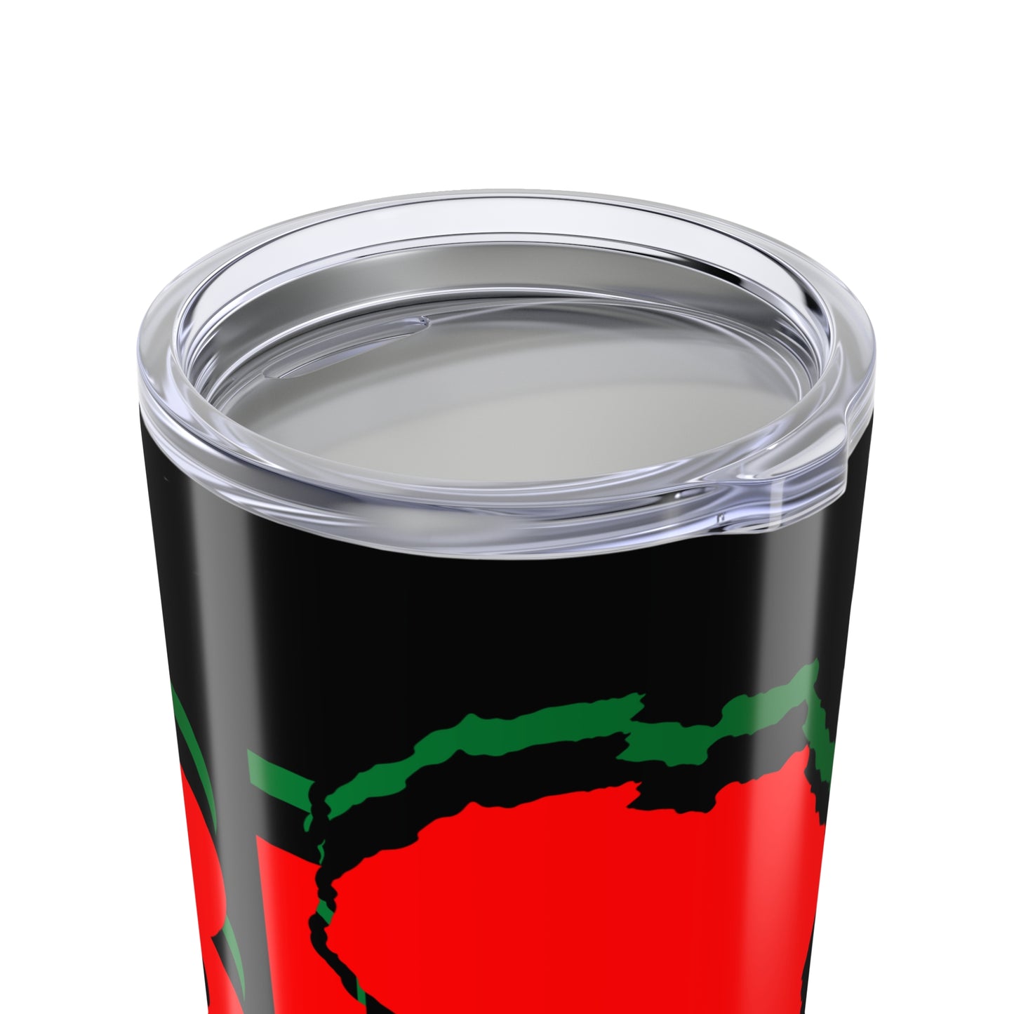 Black Excellence Afrocentric Tumbler - Black