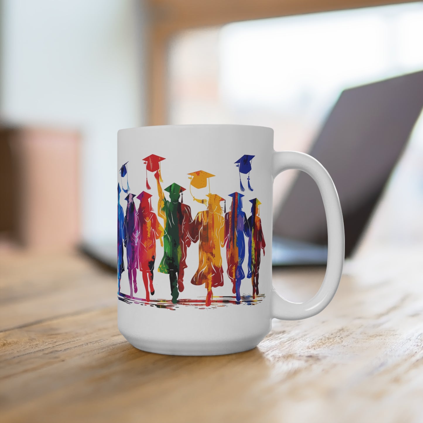 Colorful Triumphs Graduation Mug