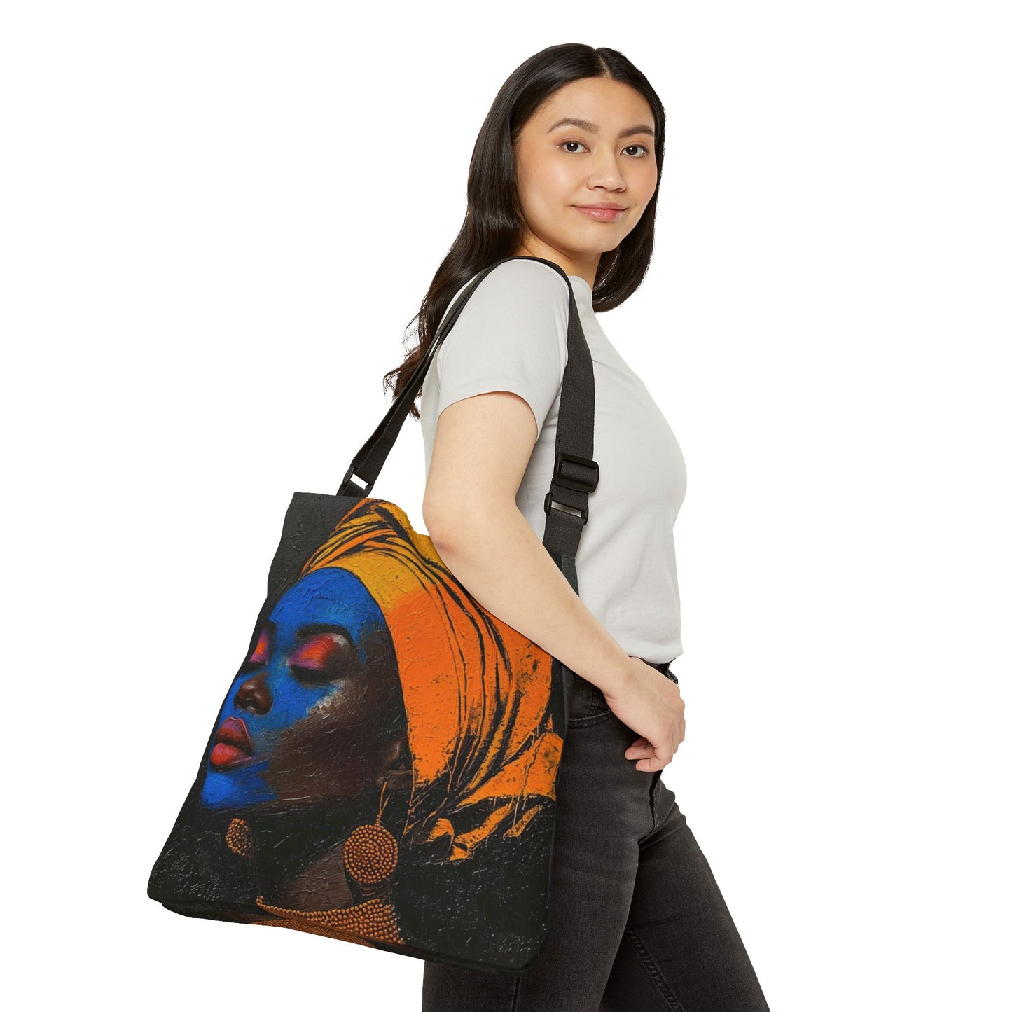 Cultural Tribal Grace Adjustable Tote Bag