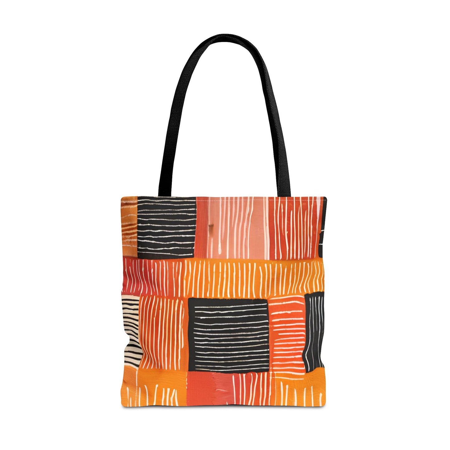 Bold Multicolor Patchwork Tote Bag