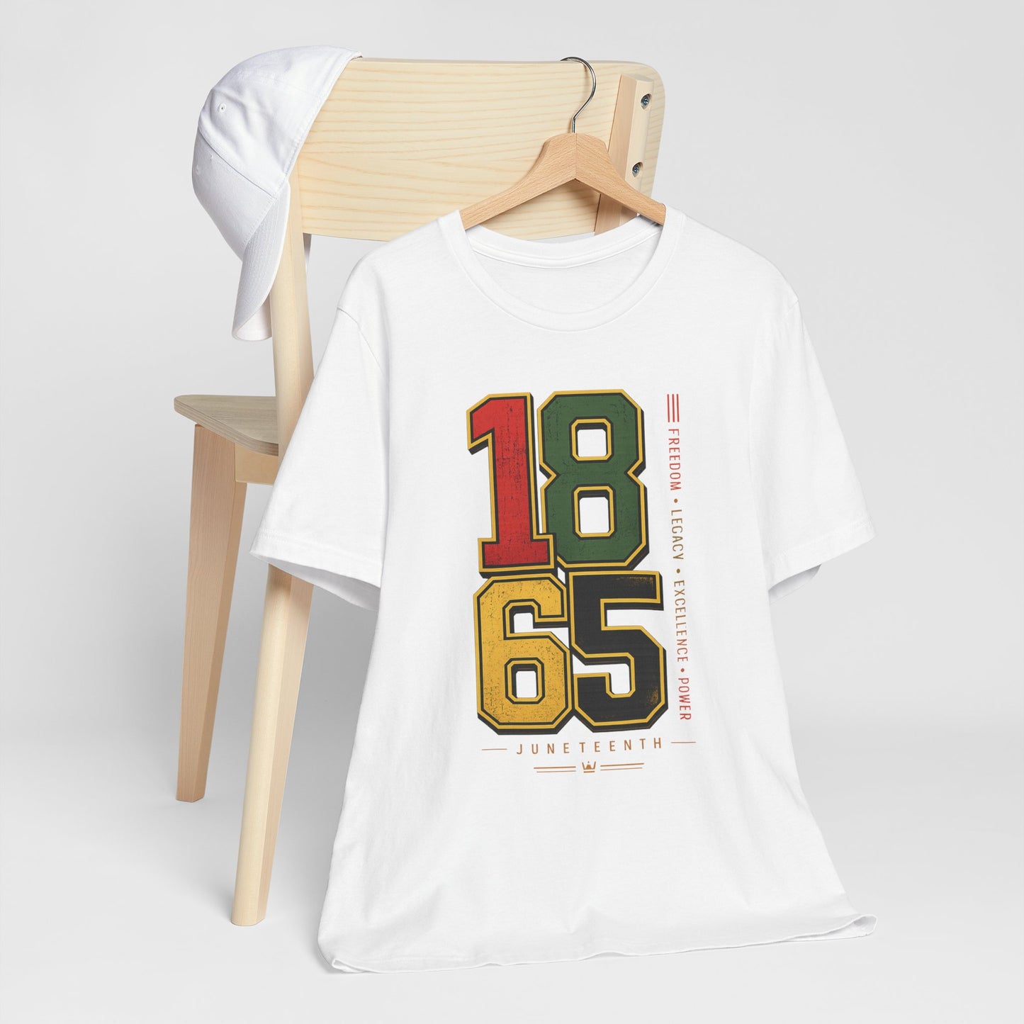 1865 Juneteenth Vintage Number T-Shirt