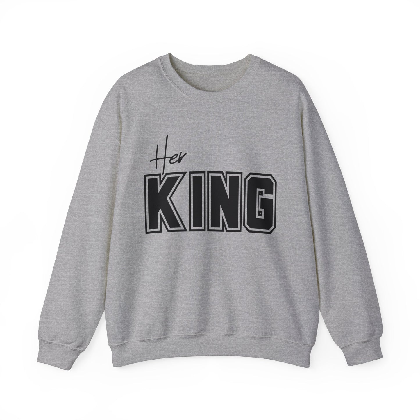 Her King Crewneck Sweatshirt