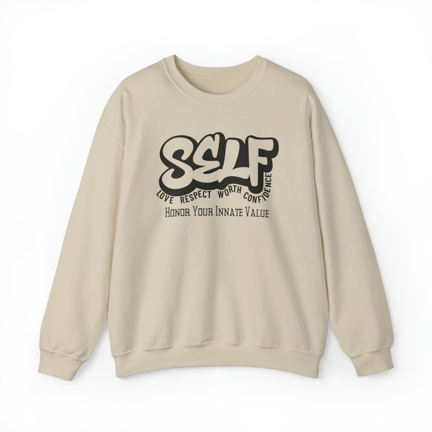 Empower Self Crewneck Sweatshirt - Positive Affirmation Apparel