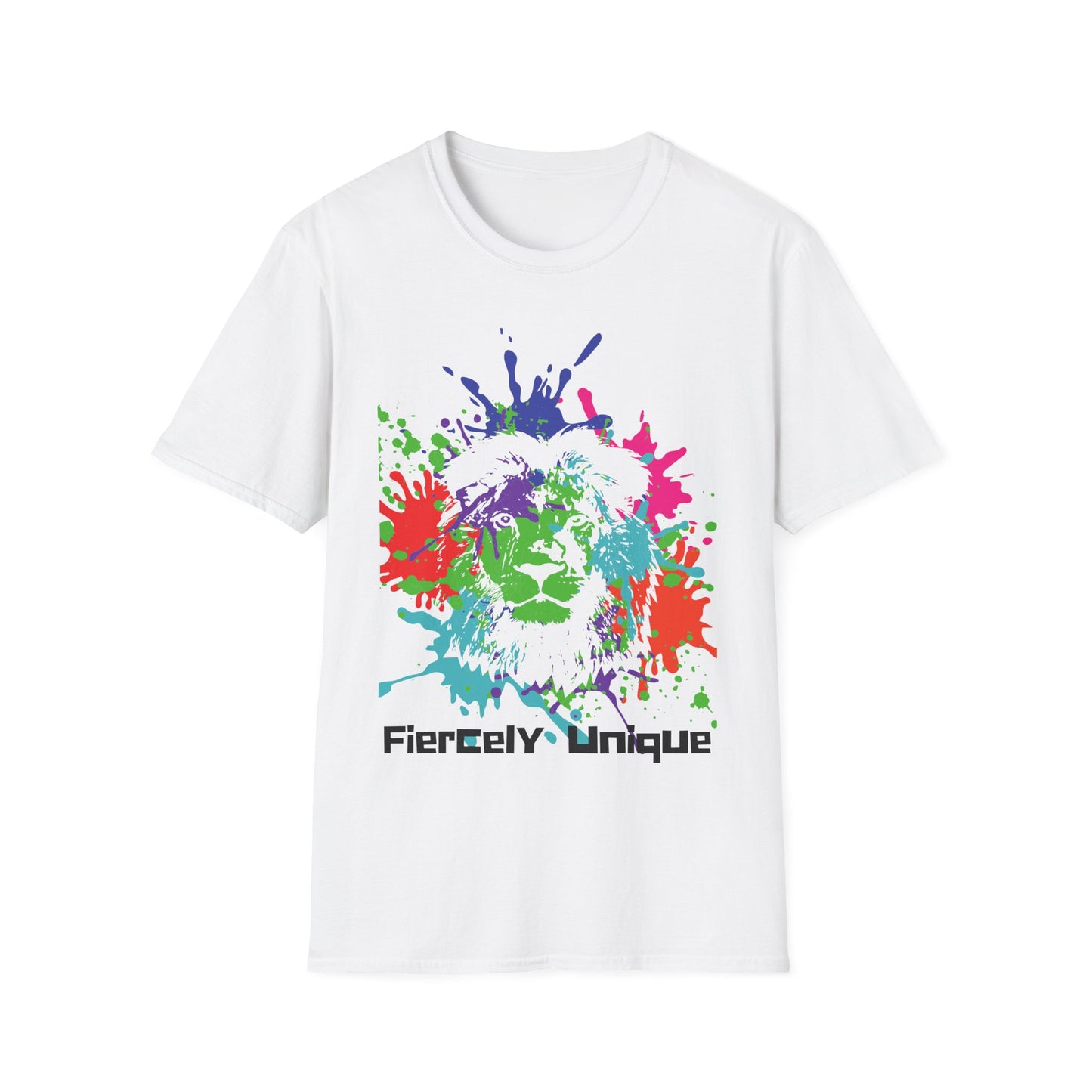 Fiercely Unique Lion T-Shirt - Christian Empowerment