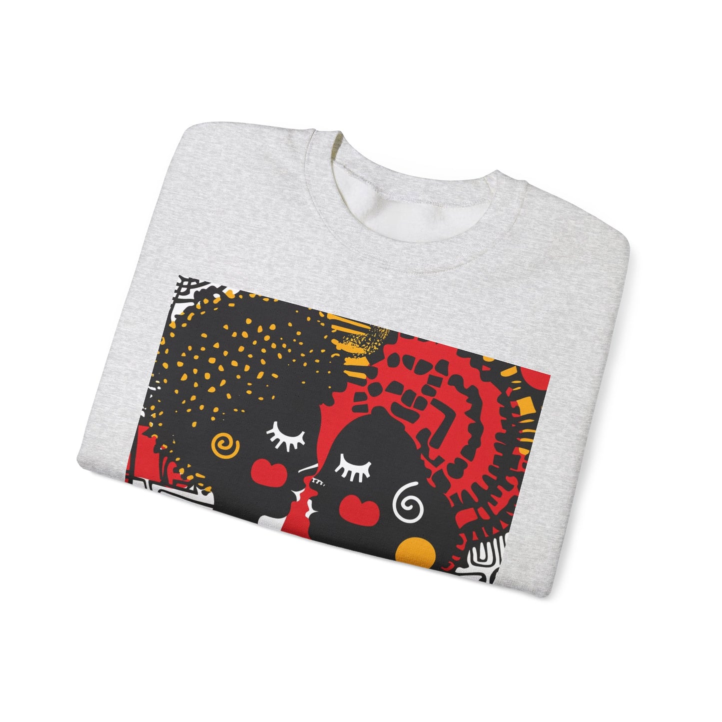 Afro Love Harmony Crewneck Sweatshirt