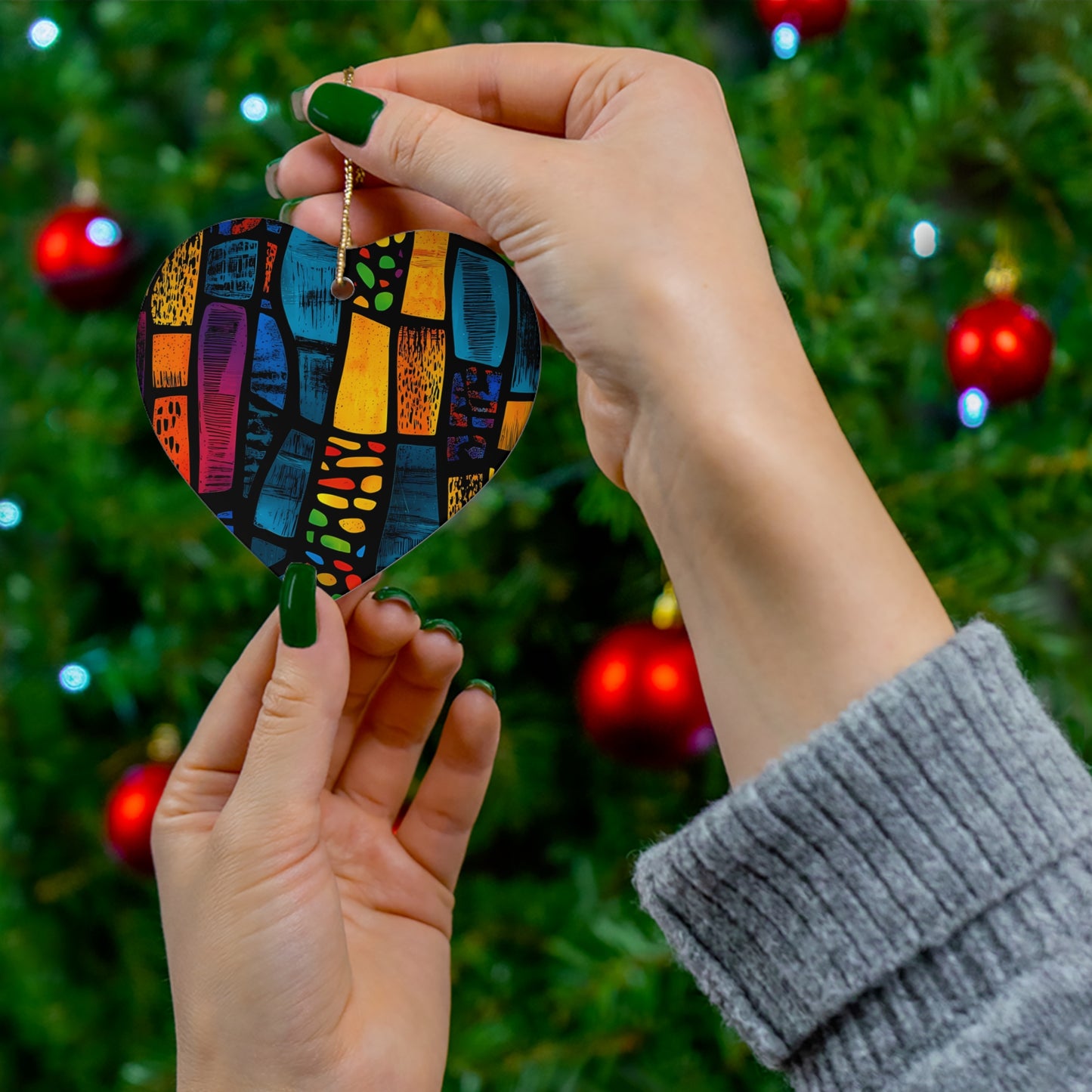 Stained Glass Ornament