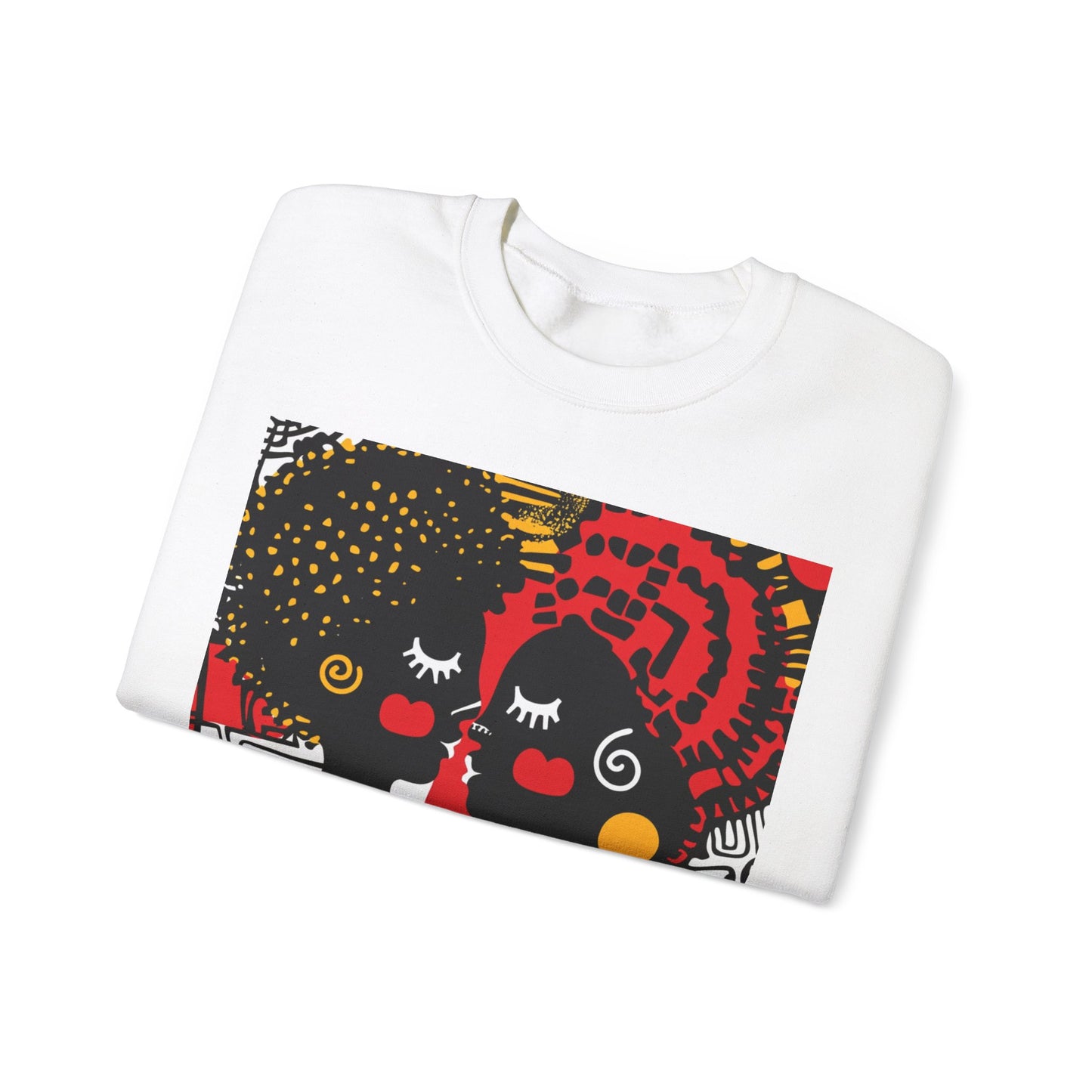 Afro Love Harmony Crewneck Sweatshirt