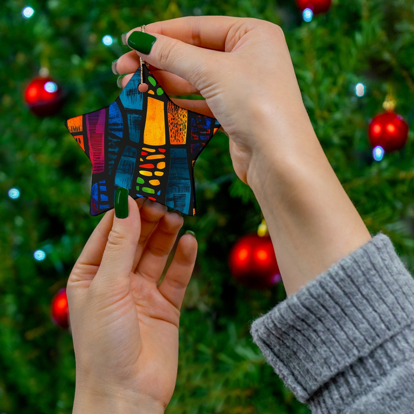 Stained Glass Ornament