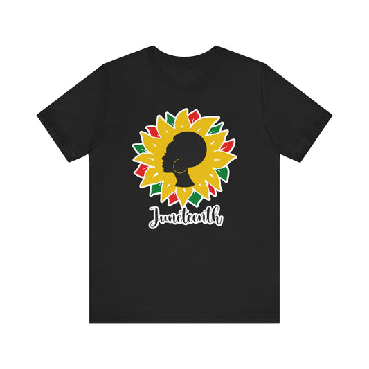 Juneteenth Afro Woman Tee