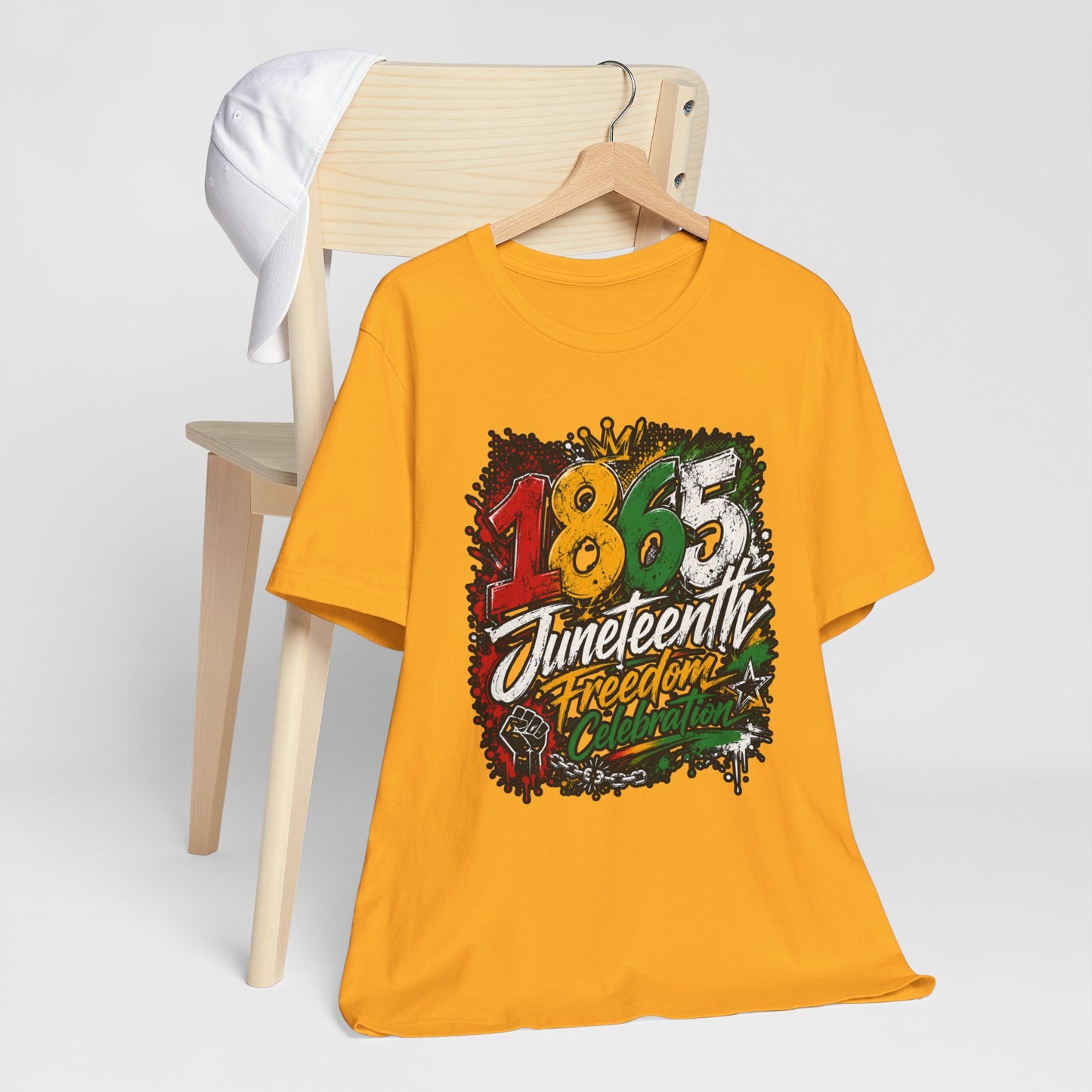 Juneteenth 1865 Freedom Celebration Graphic T-Shirt