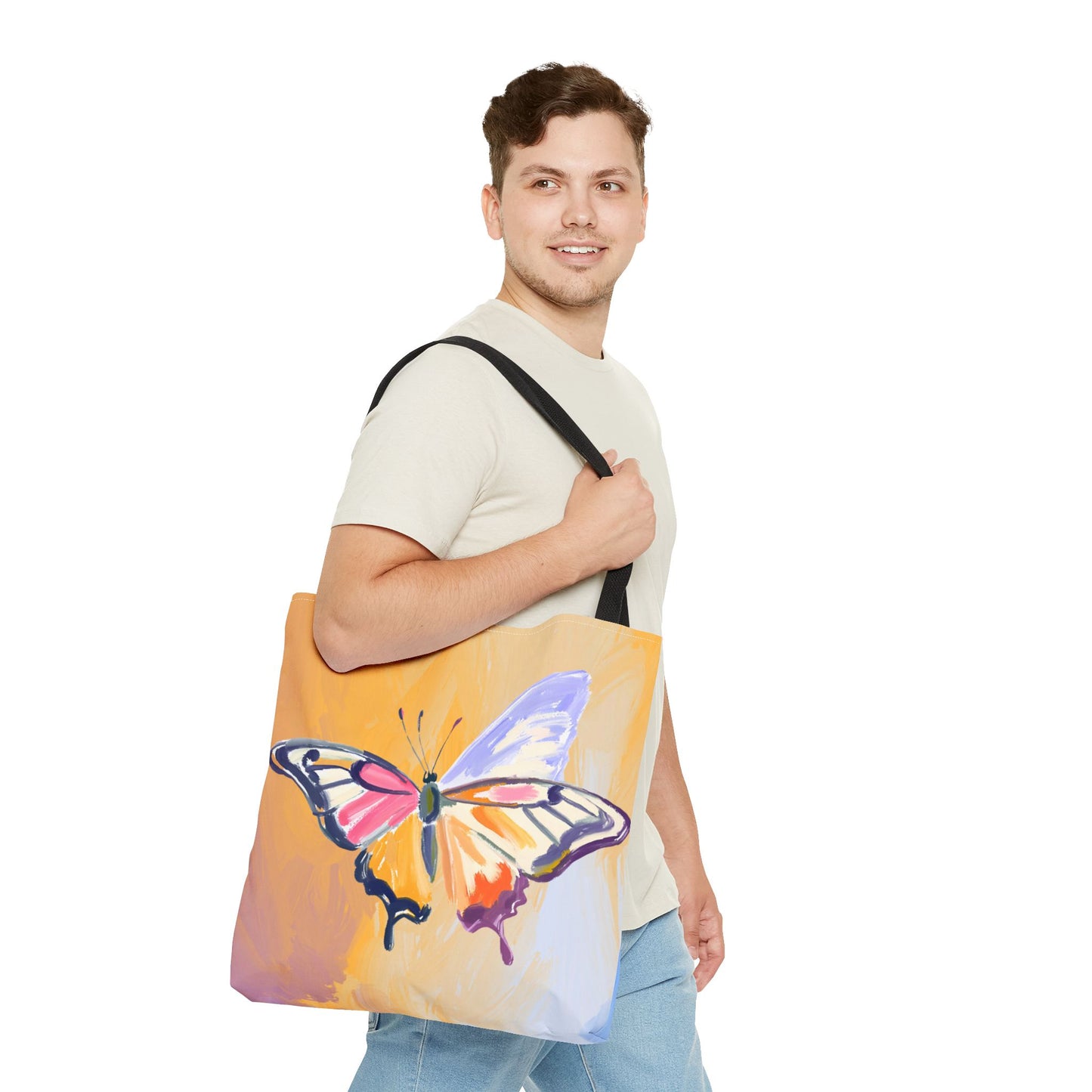 Butterfly Affirmation Tote Bag