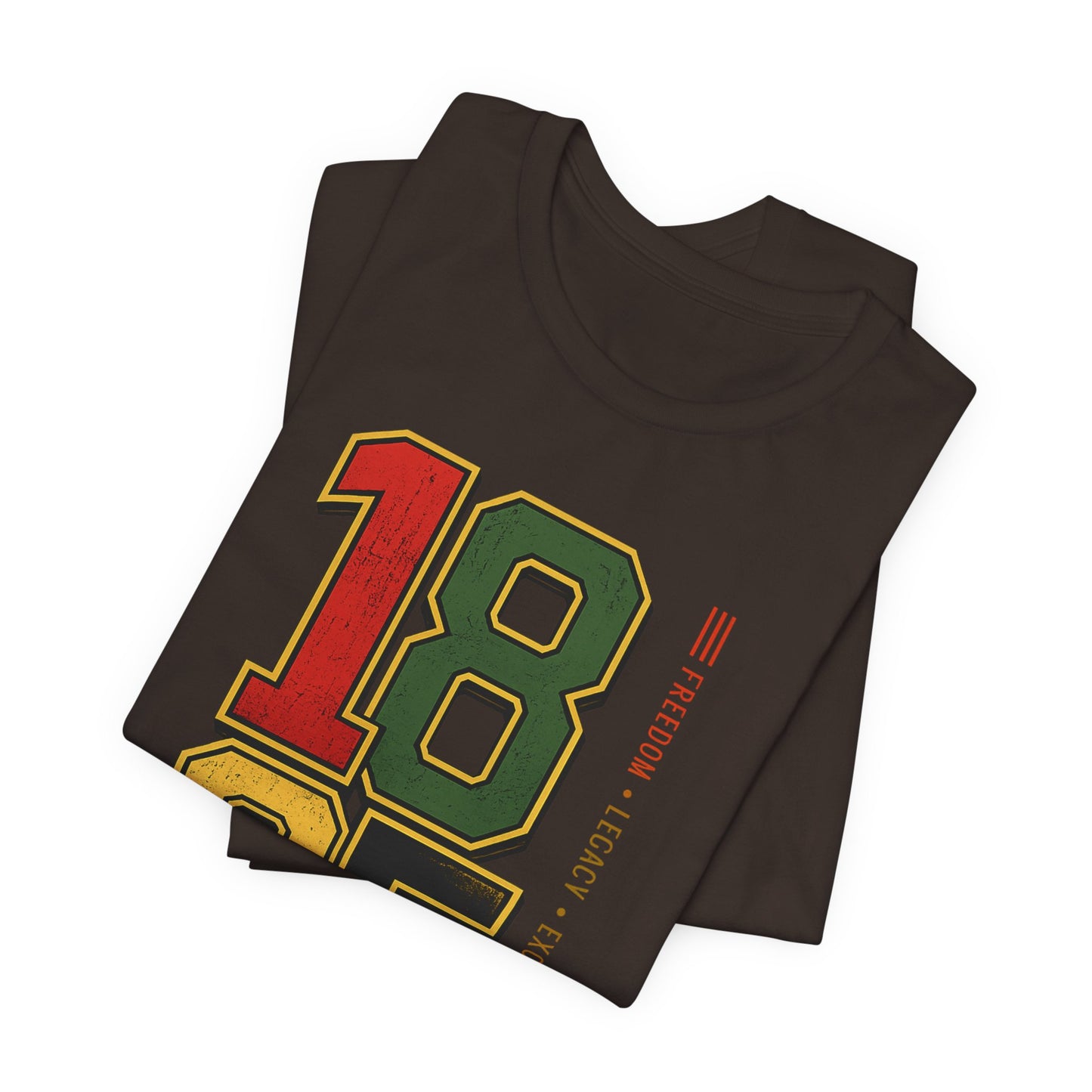 1865 Juneteenth Vintage Number T-Shirt