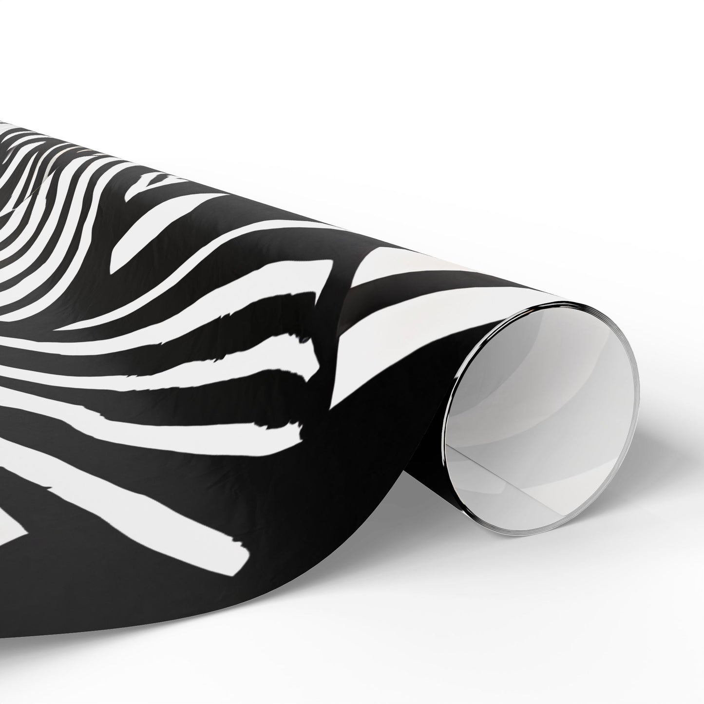 Striking Tribal Stripe Pattern Wrapping Paper – Monochrome Gift Wrap