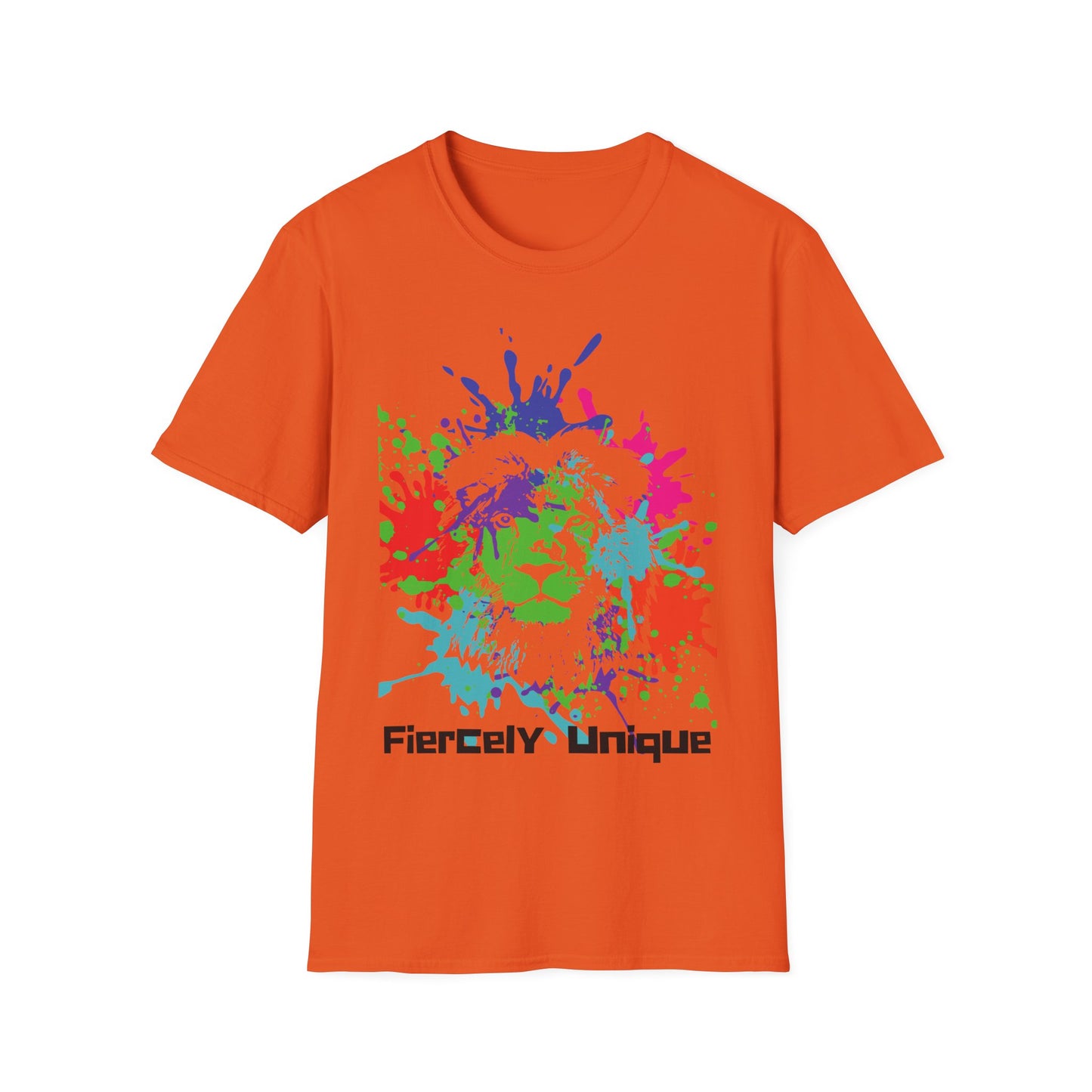 Fiercely Unique Lion T-Shirt - Christian Empowerment