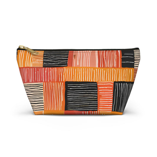 Bold Multicolor Patchwork Pouch